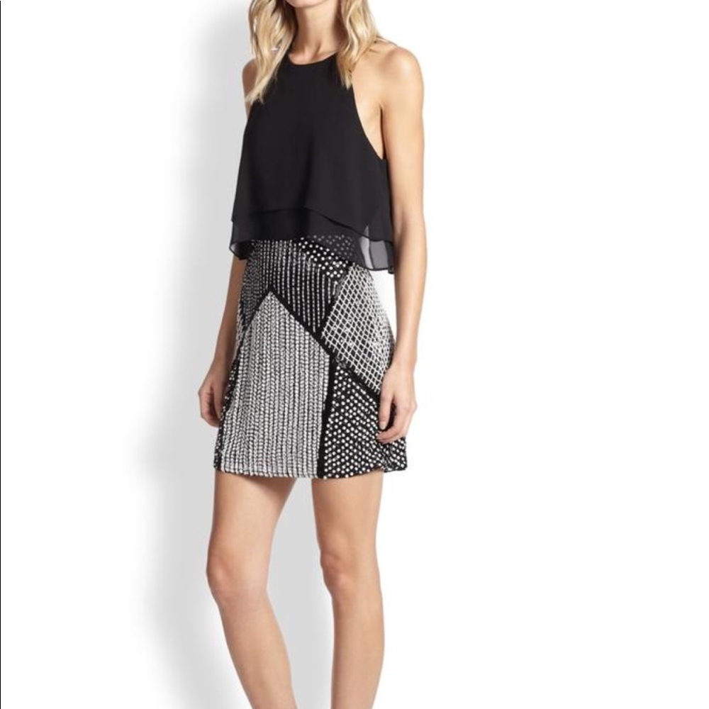 Parker beaded evening dress